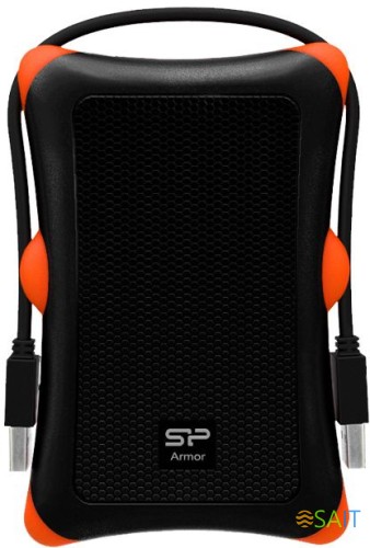 Жесткий диск Silicon Power USB 3.0 2Tb SP020TBPHDA30S3A A30 SP020TBPHDA30S3A Armor 2.5" черный