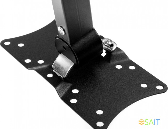 Кронштейн для телевизора Holder LCDS-5064 черный 15"-38" макс.30кг настенный поворот и наклон