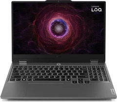 Ноутбук Lenovo LOQ 15ARP9 Ryzen 5 7235HS 16Gb SSD512Gb NVIDIA GeForce RTX4050 6Gb 15.6" IPS FHD (1920x1080) без ОС grey WiFi BT Cam (83JC00LBRK)