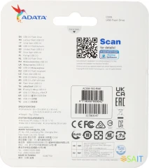 Флеш Диск A-Data 16Gb Classic C008 AC008-16G-RWE USB2.0 белый/синий