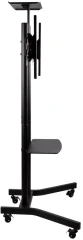 Подставка для телевизора Arm Media PT-STAND-9 черный 32"-65" макс.45кг напольный фиксированный