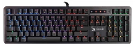 Клавиатура A4Tech Bloody B975 механическая черный USB Multimedia for gamer LED (подставка для запястий) (B975)