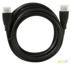 Кабель аудио-видео Ningbo HDMI (m)/HDMI (m) 1.8м. феррит.кольца позолоч.конт. черный (HDMI-1.8M-MG(VER1.4))
