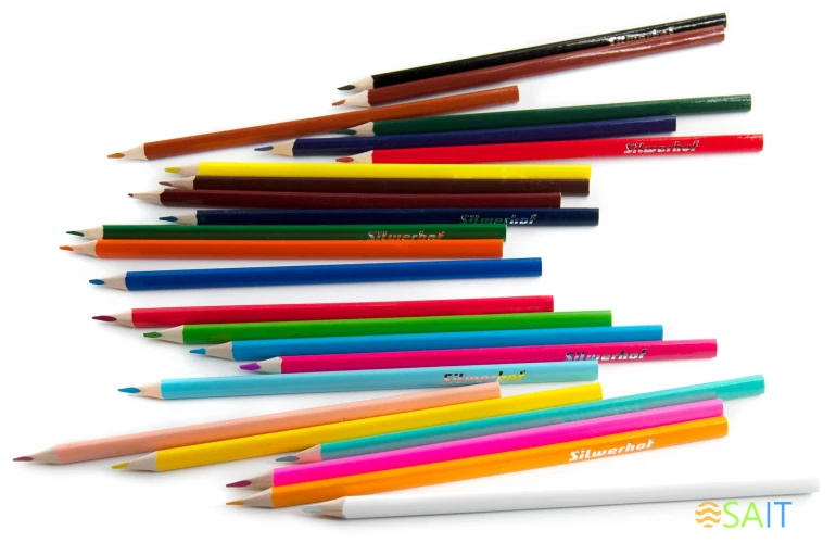 Карандаши цв. Silwerhof Веселые друзья 2.65мм трехгран. дерево ассорти 24цв. коробка/европод.