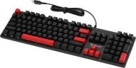 Клавиатура A4Tech Bloody S510R механическая черный USB for gamer LED (S510R USB FIRE BLACK/BLMS RED)