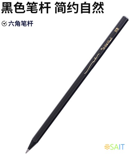 Карандаш ч/г Deli NS722-HB Nusign HB шестигран. (10шт)