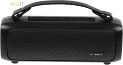 Аудиомагнитола Supra BTS-510 черный 20Вт MP3 FM(dig) USB BT microSD