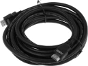 Кабель аудио-видео LAZSO WH-111 HDMI (m)/HDMI (m) 5м. позолоч.конт. черный (WH-111(5M))