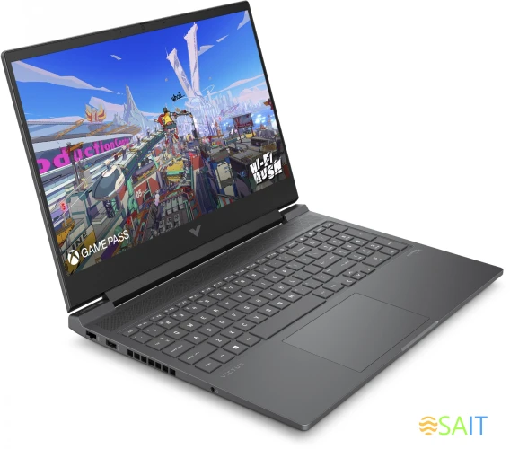 Ноутбук HP Victus 16-r0028nia Core i5 13500H 16Gb SSD512Gb NVIDIA GeForce RTX 3050 6Gb 16.1" IPS FHD (1920x1080) noOS dk.silver WiFi BT Cam (81Q20EA)