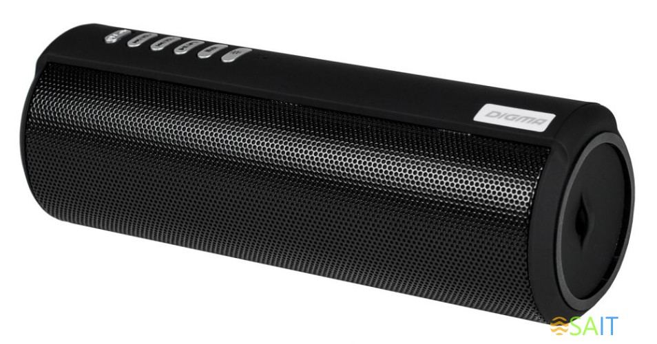 Колонка порт. Digma S-32 черный 6W 1.0 BT 2000mAh (SP326B)