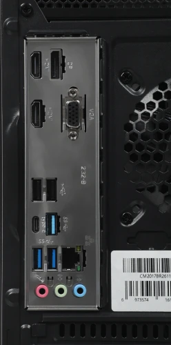 ПК АРМ Amur Нарвал B7I21 АМУЕ.466219.002 MT i5 12400 (2.5) 16Gb SSD512Gb UHDG 730 без ОС GbitEth 500W мышь клавиатура черный (RUS) (2168216)