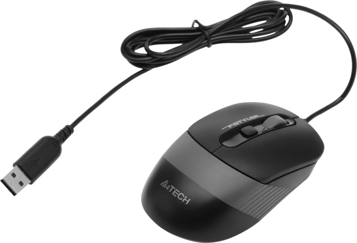 Клавиатура + мышь A4Tech Fstyler F1110 клав:черный/серый мышь:черный/серый USB Multimedia (F1110 GREY)
