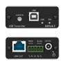 Передатчик и приемник сигналов USB 2.0 и RS?232 по витой паре; поддержка PoC [50-00015690] Kramer EXT3-U-KIT
