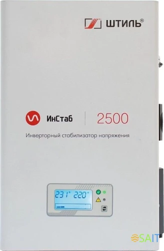 Стабилизатор напряжения Штиль ИнСтаб IS2000RT 1500Вт 2000ВА белый