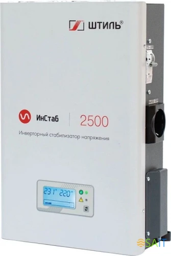 Стабилизатор напряжения Штиль ИнСтаб IS2000RT 1500Вт 2000ВА белый