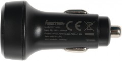 Автомобильное зар./устр. Hama H-210569 1.67A+3A+2.22A (PD) USB универсальное черный (00210569)