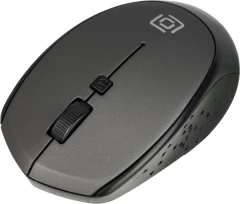 Мышь Оклик 488MW черный/серый оптическая 1600dpi беспров. USB для ноутбука 4but (1196571)