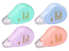 Лента коррект. Deli Macaron EH21606 5мх5мм ассорти корпус белый туба