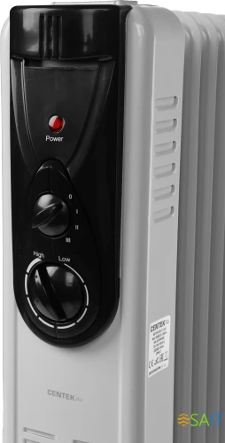Радиатор масляный Centek CT-6201 2000Вт белый