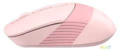 Мышь A4Tech Fstyler FB10C розовый оптическая 2000dpi беспров. BT/Radio USB 4but (FB10C BABY PINK)