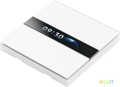 Умный выключатель Aqara V1 EU 4-хкл. с нейтралью белый (WS-K02D)