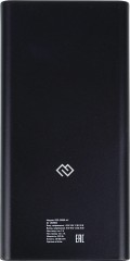 Мобильный аккумулятор Digma DGP-30000-4U 30000mAh QC4.0/PD3.0 22.5W 3A 4xUSB-A/USB-C черный (DGP-30000-4U-B)
