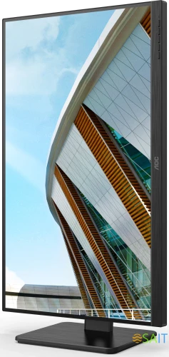 Монитор AOC 23.8" 24P2QM черный VA LED 4ms 16:9 DVI HDMI M/M матовая HAS Piv 300cd 178гр/178гр 1920x1080 75Hz VGA DP FHD USB 4.75кг