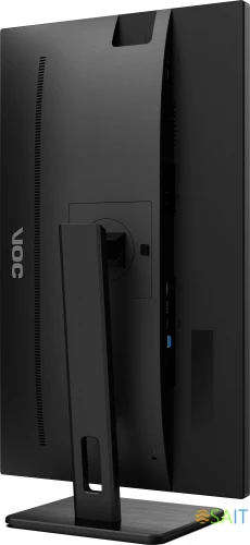 Монитор AOC 23.8" 24P2QM черный VA LED 4ms 16:9 DVI HDMI M/M матовая HAS Piv 300cd 178гр/178гр 1920x1080 75Hz VGA DP FHD USB 4.75кг