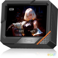 Система водяного охлаждения PcCooler GT360 Dsiplay ARGB Soc-AM5/AM4/1200/1700/1851 черный 4-pin 15-41.5dB Al LCD 310W Ret (GT360-BKAWXY-GL)