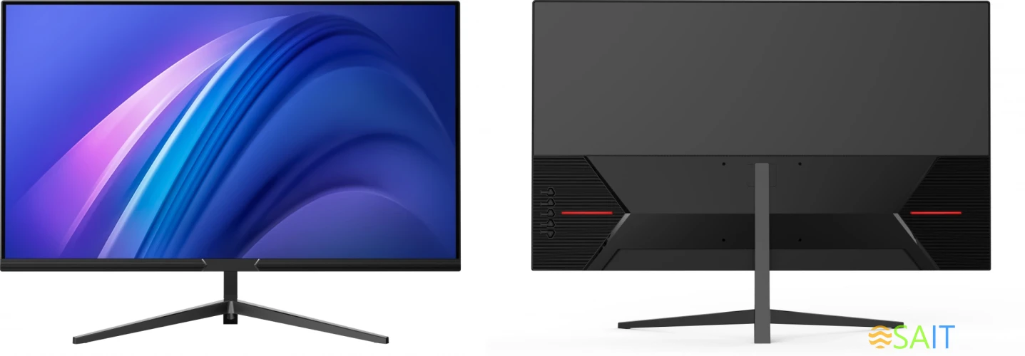 Монитор NPC 27" MF270B-V черный IPS LED 4ms 16:9 HDMI M/M матовая 250cd 178гр/178гр 1920x1080 75Hz VGA DP FHD 4кг