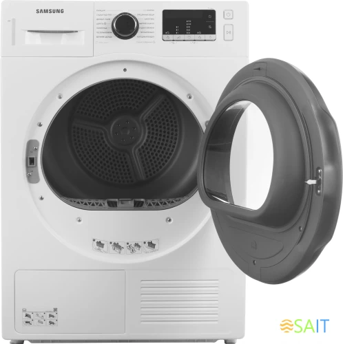 Сушильная машина Samsung DV90TA040AE/LP кл.энер.:A++ макс.загр.:9кг белый