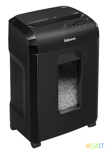 Шредер Fellowes PowerShred 10M (секр.P-5) фрагменты 10лист. 19лтр. скобы пл.карты