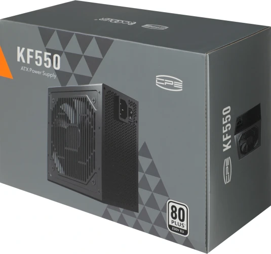 Блок питания PcCooler ATX 550W F550 80+ white (20+4pin) APFC 120mm fan 6xSATA RTL