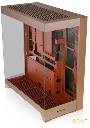 Корпус Thermaltake CTE E550 TG Gravel Sand коричневый без БП ATX 8x120mm 6x140mm 2xUSB3.0 audio bott PSU