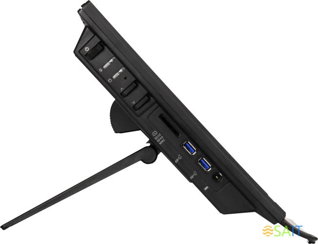 Моноблок MSI Pro AP162T ADL-012XRU 15.6" Full HD Touch N100 (0.8) 4Gb SSD128Gb UHDG CR noOS 2xGbitEth WiFi BT 65W клавиатура мышь Cam черный 1920x1080