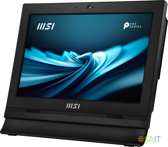 Моноблок MSI Pro AP162T ADL-012XRU 15.6" Full HD Touch N100 (0.8) 4Gb SSD128Gb UHDG CR noOS 2xGbitEth WiFi BT 65W клавиатура мышь Cam черный 1920x1080