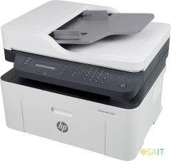 МФУ лазерный HP Laser 137fnw (4ZB84A) A4 WiFi белый