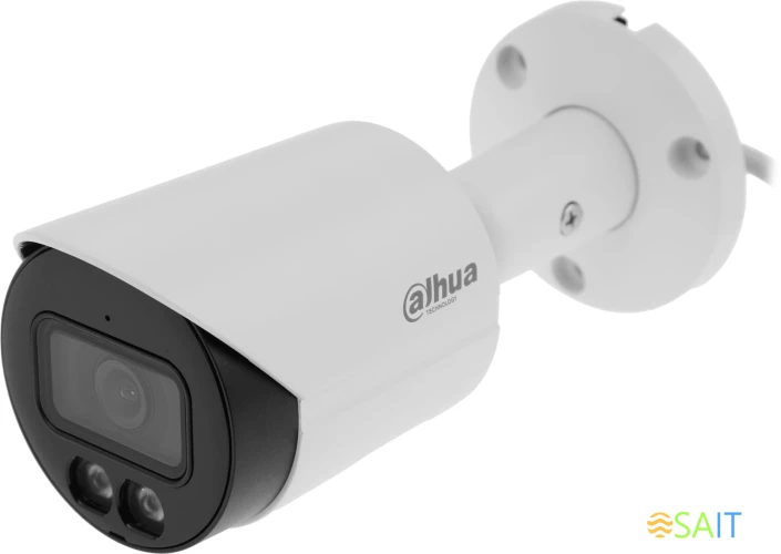 Камера видеонаблюдения IP Dahua DH-IPC-HFW2449S-S-IL-0280B 2.8-2.8мм цв. корп.:белый (DH-IPC-HFW2449SP-S-IL-0280B)