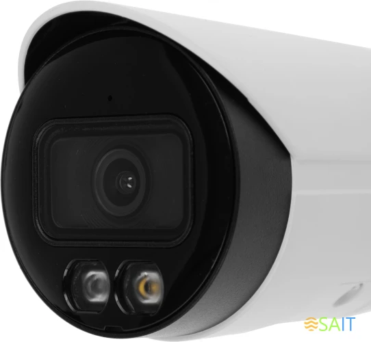 Камера видеонаблюдения IP Dahua DH-IPC-HFW2449S-S-IL-0280B 2.8-2.8мм цв. корп.:белый (DH-IPC-HFW2449SP-S-IL-0280B)