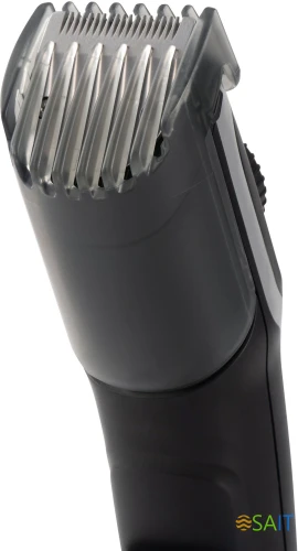 Машинка для стрижки Hyundai H-HC7127 черный 5Вт (насадок в компл:1шт)