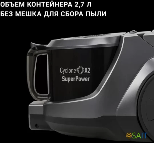 Пылесос Polaris PVC 2031 2000Вт антрацит/серый