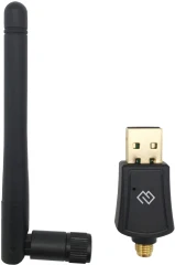 Сетевой адаптер Wi-Fi Digma DWA-AC600E AC600 USB 2.0 (ант.внеш.съем) 1ант.