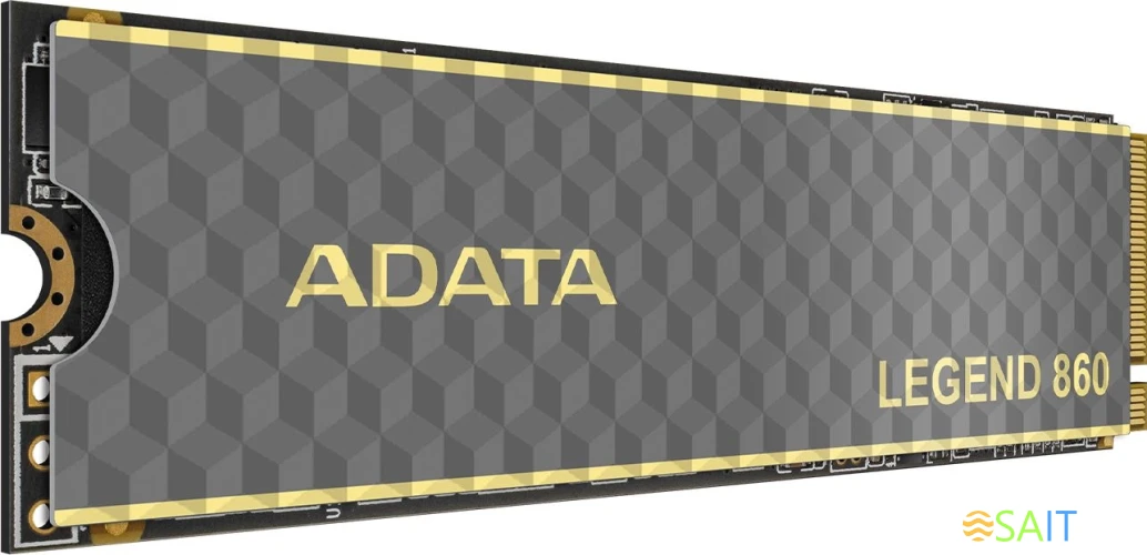 Накопитель SSD A-Data PCIe 4.0 x4 2TB SLEG-860-2000GCS Legend 860 M.2 2280