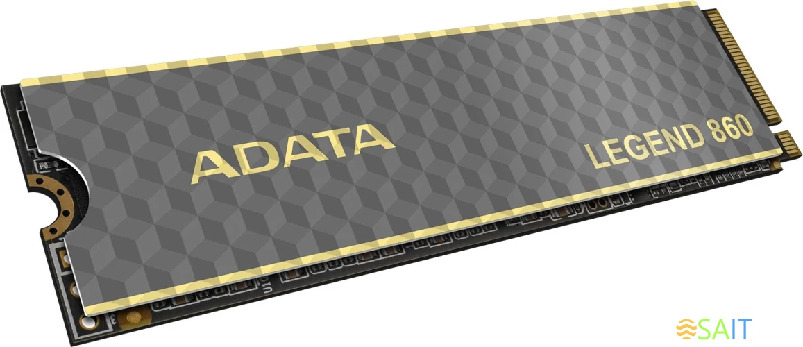 Накопитель SSD A-Data PCIe 4.0 x4 2TB SLEG-860-2000GCS Legend 860 M.2 2280
