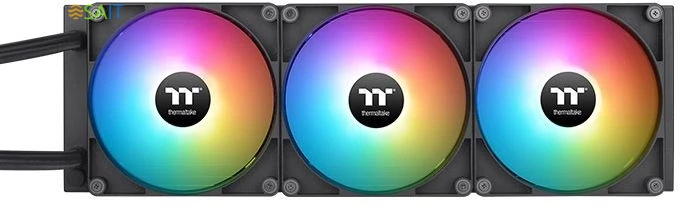 Система водяного охлаждения Thermaltake TH420 V2 Ultra ARGB Soc-AM5/AM4/1200/1700/1851 черный 4-pin 34.7dB Al+Cu LCD Ret (CL-W386-PL14SW-A)