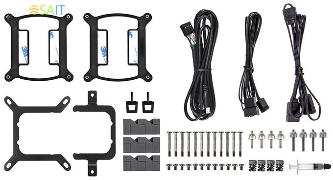 Система водяного охлаждения Thermaltake TH420 V2 Ultra ARGB Soc-AM5/AM4/1200/1700/1851 черный 4-pin 34.7dB Al+Cu LCD Ret (CL-W386-PL14SW-A)