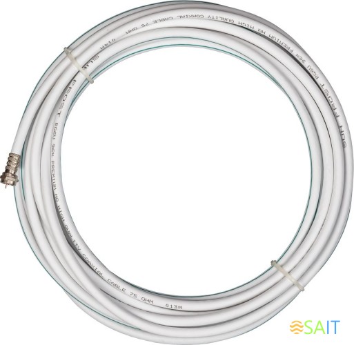 Усилитель сигнала Триколор TR-1800/2100-50-kit 10м двухдиапазонная белый (046/91/00053737)