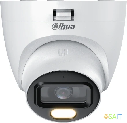 Камера видеонаблюдения аналоговая Dahua DH-HAC-HDW1239TLQP-A-LED-0280B-S3 2.8-2.8мм HD-CVI HD-TVI цв. корп.:белый (DH-HAC-HDW1239TLQP-A-LED-0280B)