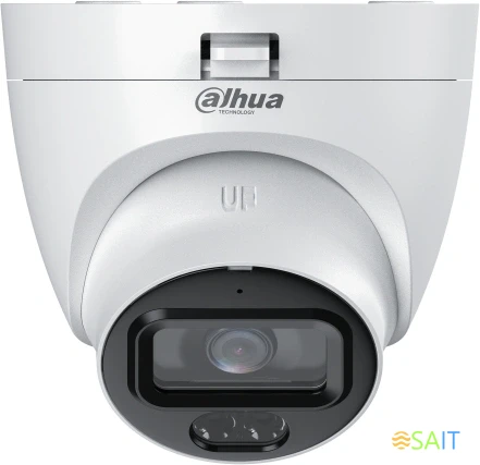 Камера видеонаблюдения аналоговая Dahua DH-HAC-HDW1239TLQP-A-LED-0280B-S3 2.8-2.8мм HD-CVI HD-TVI цв. корп.:белый (DH-HAC-HDW1239TLQP-A-LED-0280B)