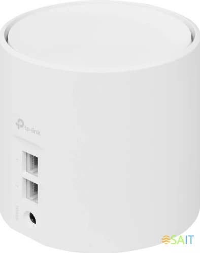 Бесшовный Mesh роутер TP-Link Deco X10 (DECO X10(1-PACK)) AX1500 10/100/1000BASE-TX белый